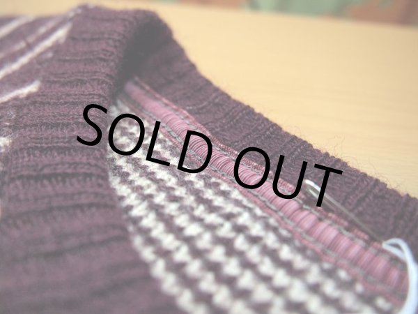 画像3: 1950sサンダーバード柄ニットセーター (3)