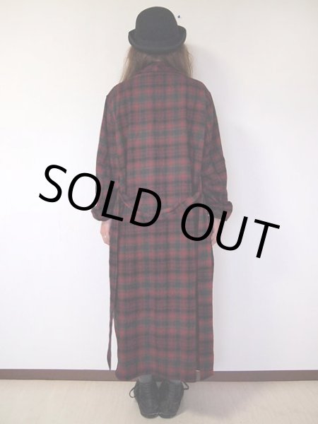 画像4: 1960s【PENDLETON】オンブレーチェックウールガウン (4)