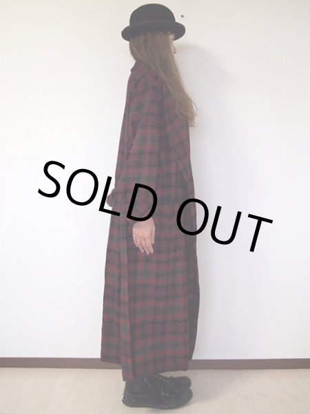 画像3: 1960s【PENDLETON】オンブレーチェックウールガウン (3)