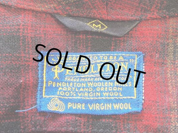 画像5: 1960s【PENDLETON】オンブレーチェックウールガウン (5)