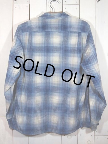 画像2: 1950s【Game&Lake】オンブレーチェックウールシャツ  (2)