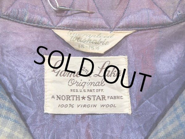 画像3: 1950s【Game&Lake】オンブレーチェックウールシャツ  (3)