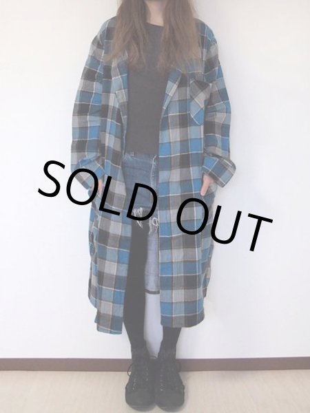 画像2: 1960s【McKenzie】ネルガウン (2)