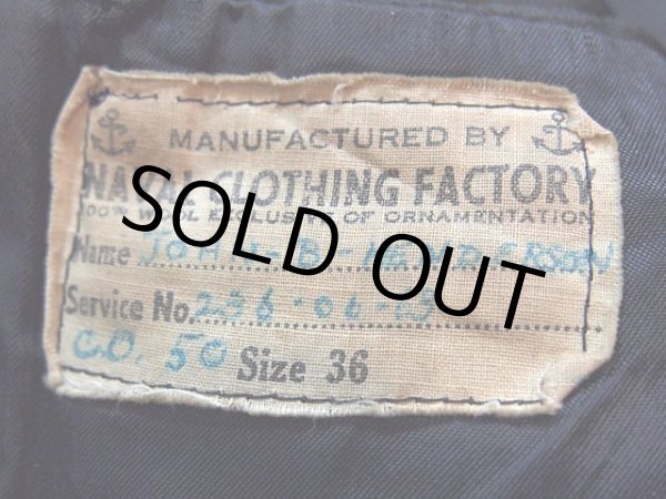 画像3: 1950s【U.S.NAVY】8ボタンPコート　Size36 (3)