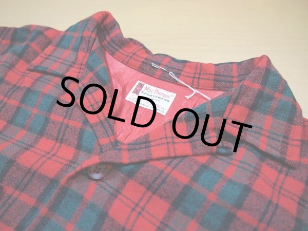 画像4: 1950s【MacPhergus】ウールシャツ (4)