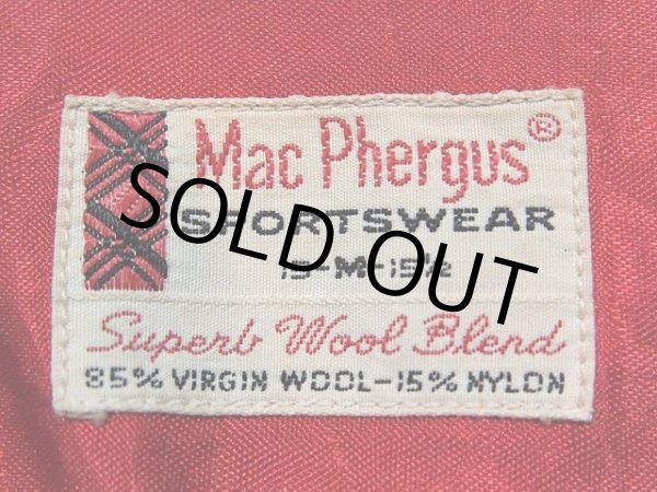 画像3: 1950s【MacPhergus】ウールシャツ (3)