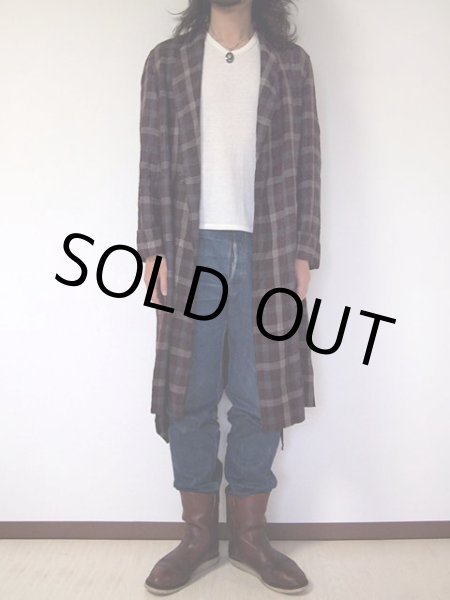 画像4: 1950sレーヨンガウン (4)