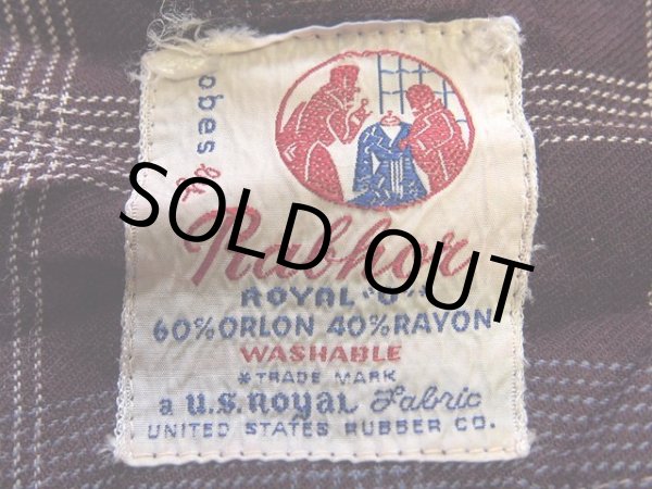 画像5: 1950sレーヨンガウン (5)