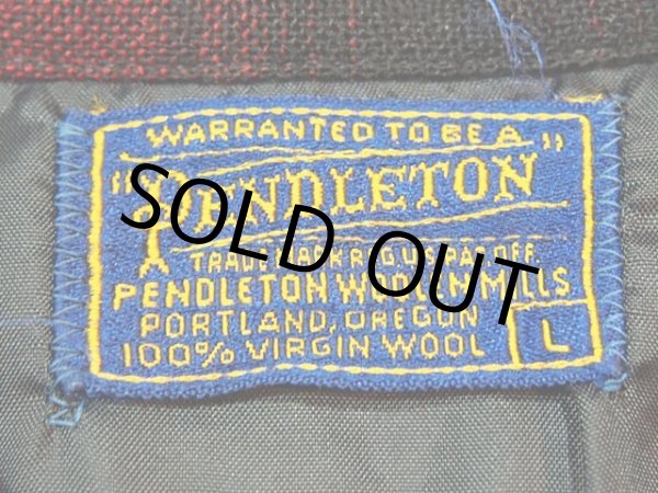 画像3: 1950s【PENDLETON】オンブレーチェックウールシャツ (3)