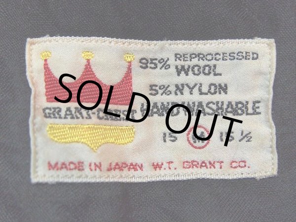 画像3: 1960s【GRANT CREST】ウールシャツ (3)