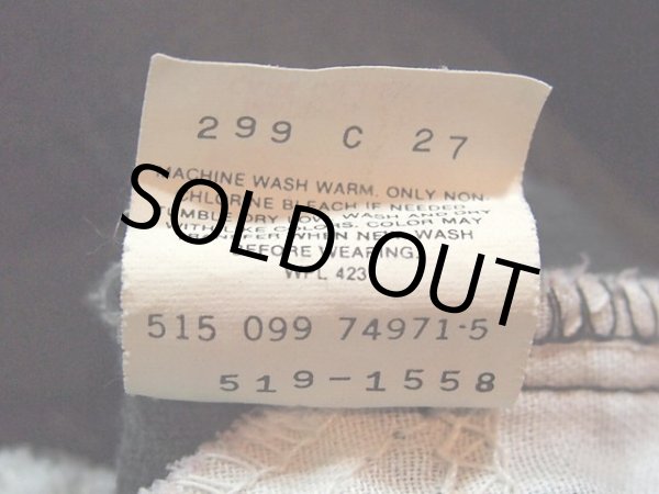 画像4: 【LEVI'S】519コーデュロイパンツ　w32 オリジナルブラック (4)