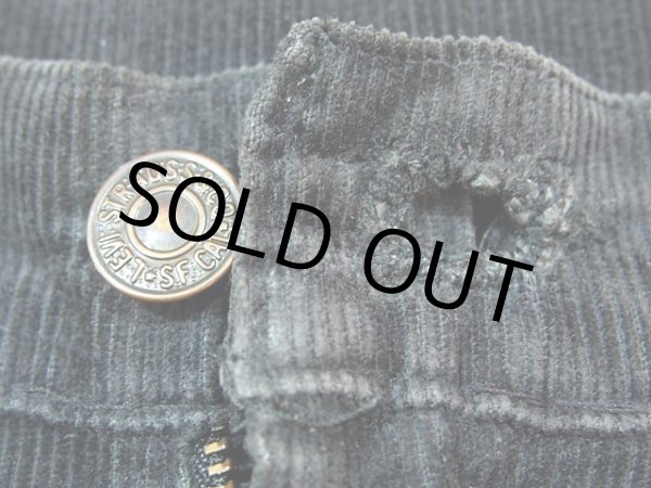 画像5: 【LEVI'S】519コーデュロイパンツ　w34 オリジナルブラック (5)