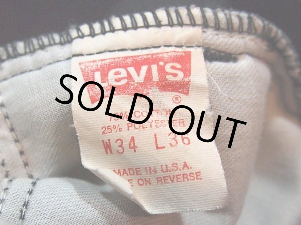 画像3: 【LEVI'S】519コーデュロイパンツ　w34 オリジナルブラック (3)