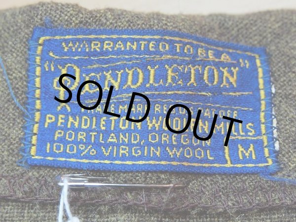 画像3: 1950s【PENDLETON】レースアップウールシャツ (3)