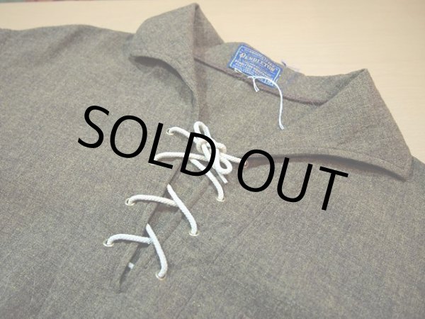 画像5: 1950s【PENDLETON】レースアップウールシャツ (5)