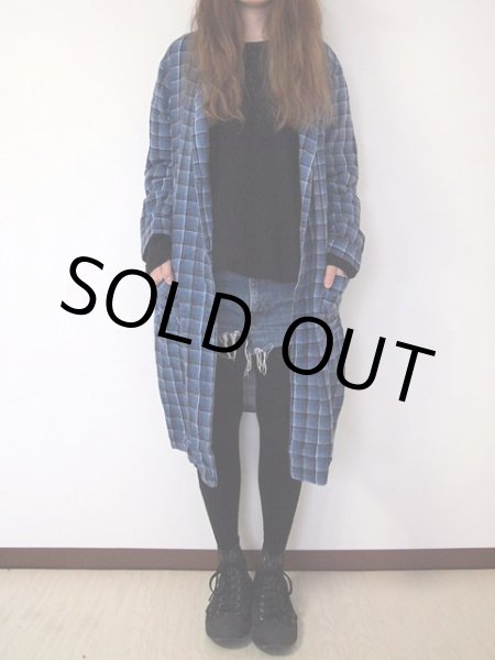 画像2: 1960s【McKenzie】ネルガウン (2)