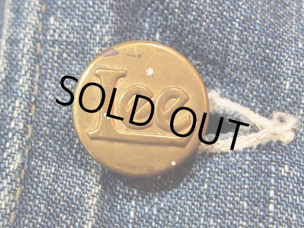 画像5: 1950s【Lee】91-JロングLデニムカバーオール (5)