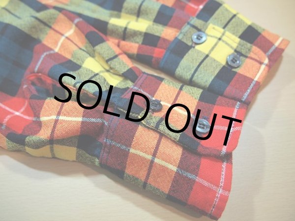 画像5: 1970s【HUDSON'SBAY】旧伊勢丹袋柄ウールシャツ (5)