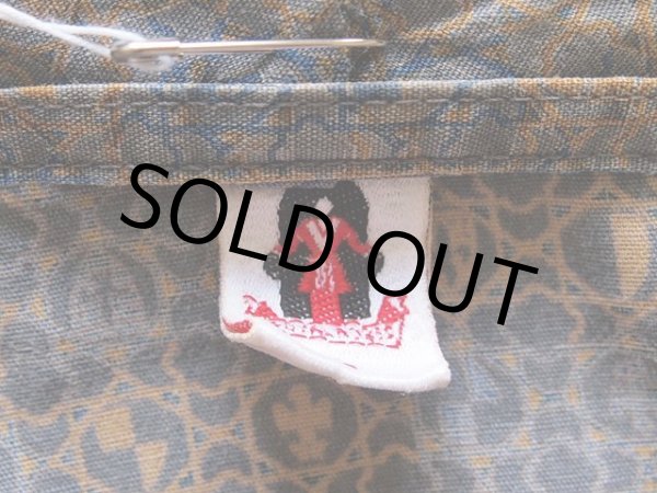 画像5: 1960sコットン総柄ガウン (5)