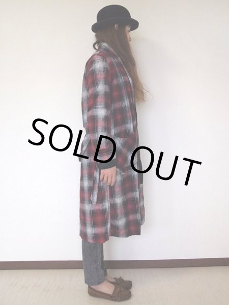 画像3: 1960s【PENNEY'S】オンブレーチェックネルガウン (3)