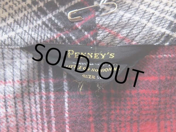 画像5: 1960s【PENNEY'S】オンブレーチェックネルガウン (5)