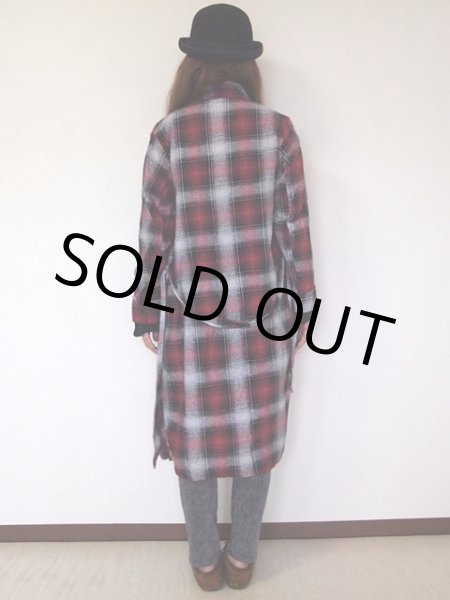 画像4: 1960s【PENNEY'S】オンブレーチェックネルガウン (4)