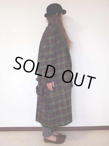 画像3: 1970s【JCPenney】チェックガウン (3)