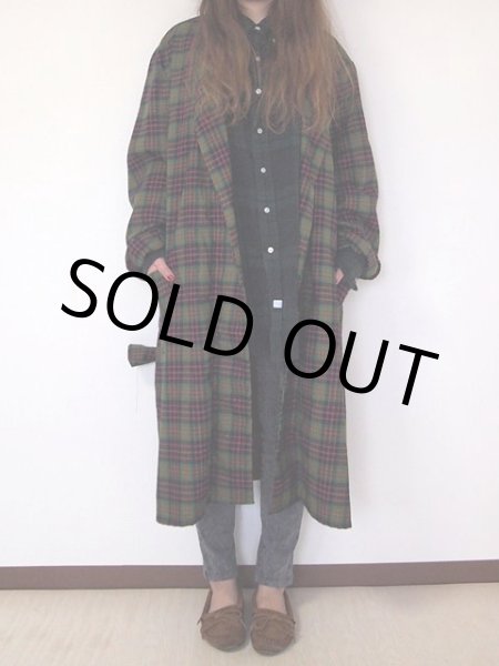 画像2: 1970s【JCPenney】チェックガウン (2)