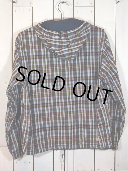 画像2: 1960ｓコットンチェックZIPパーカー (2)