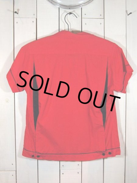 画像2: 1960s【Hilton】ボーリングシャツ (2)