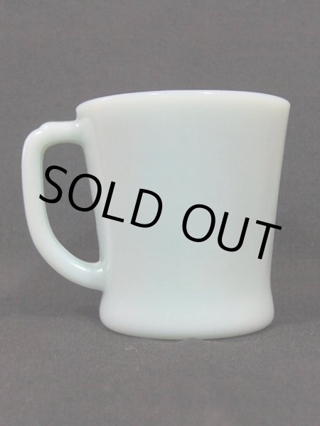 画像3: 50s【FireKing】Dハンドルマグ・ターコイズブルー (3)