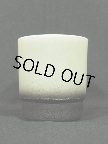 画像4:  60s【FireKing】スタッキングマグ・灰黒 (4)