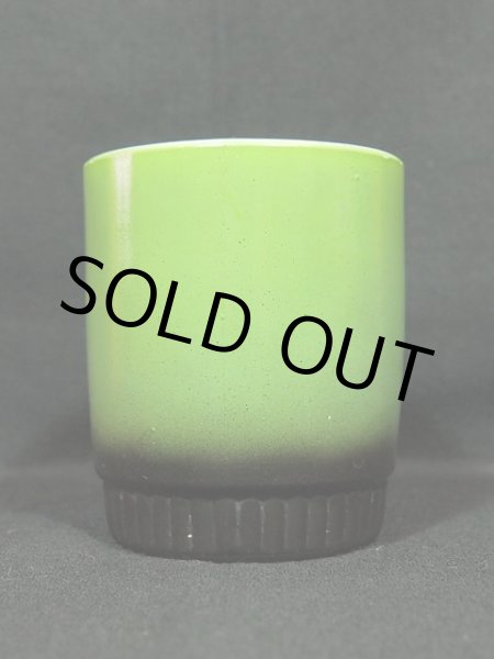 画像4: 60s-70s【FireKing】リブボトムマグ・緑/黒 (4)