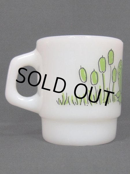 画像3: 60s-70s【FireKing】スタッキングマグ ヒルディ フロッグ (3)