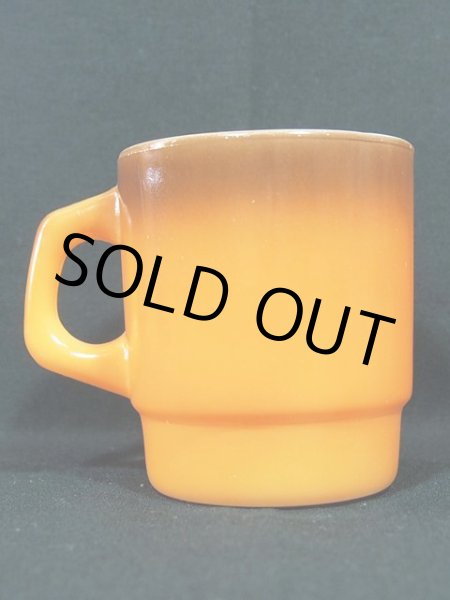 画像3: 60s-70s【FireKing】スタッキングマグ・オレンジ (3)