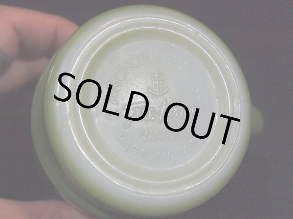 画像5: 60s【FireKing】スタッキングマグ・グリーン (5)