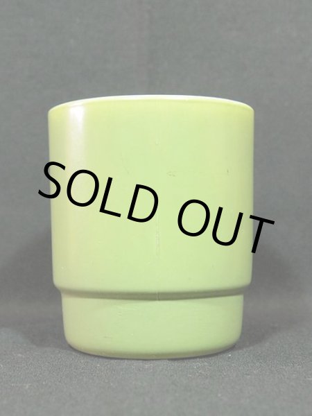 画像4: 60s【FireKing】スタッキングマグ・グリーン (4)