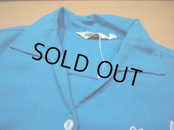 画像4: 1960s【ANGELTOWN】レーヨンボーリングシャツ (4)