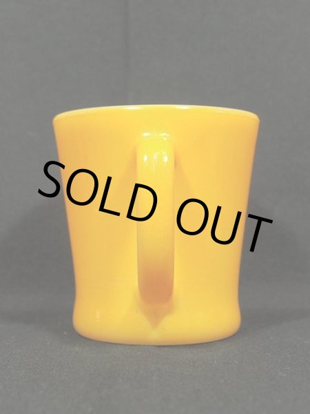 画像2: 60s【FireKing】Dハンドルマグ・山吹 (2)