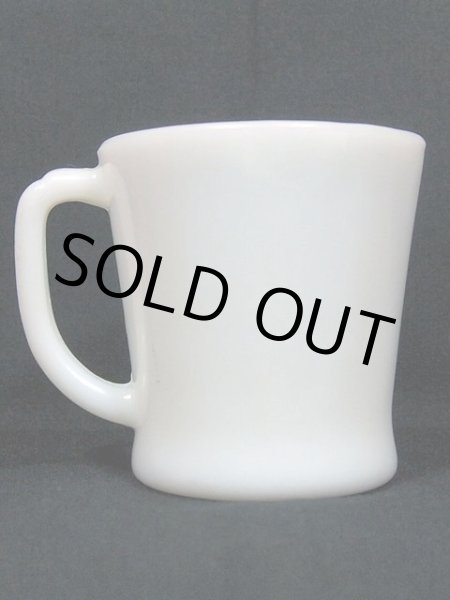 画像3: 50s【FireKing】Dハンドルマグ・ホワイト (3)