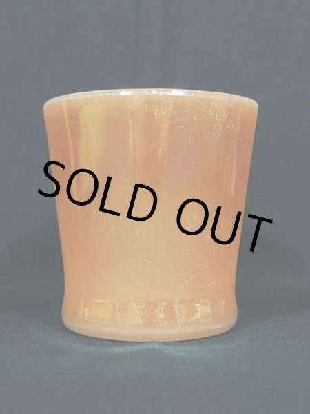 画像4: 60s【FireKing】Dハンドルマグ・ピーチラスター (4)