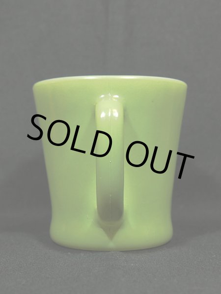 画像2: 60s【FireKing】Dハンドルマグ・グリーン (2)