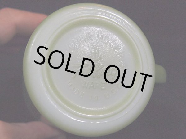 画像5: 60s【FireKing】Dハンドルマグ・グリーン (5)