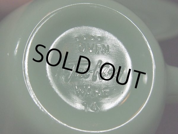 画像3: 40s-50s【FireKing】ジェダイ ナローリムカップ＆ソーサー (3)