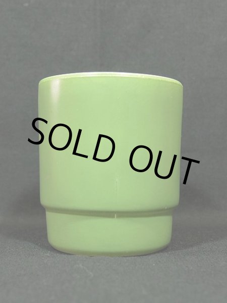 画像4: 60s【FireKing】スタッキングマグ・グリーン (4)