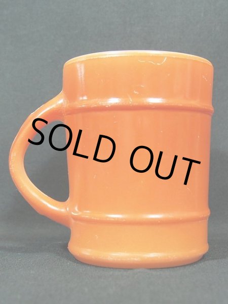 画像3: 60s-70s【FireKing】バレルマグ・ブラウン (3)