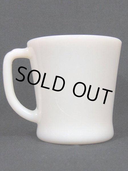 画像3: 40s-50s【FireKing】Dハンドルマグ・アイボリー (3)