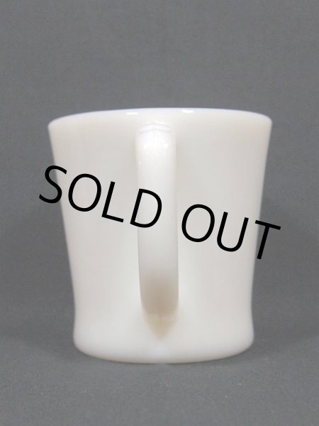 画像2: 40s-50s【FireKing】Dハンドルマグ・アイボリー (2)