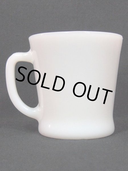 画像3: 60s【FireKing】Dハンドルマグ・エッソタイガーオレンジ  (3)