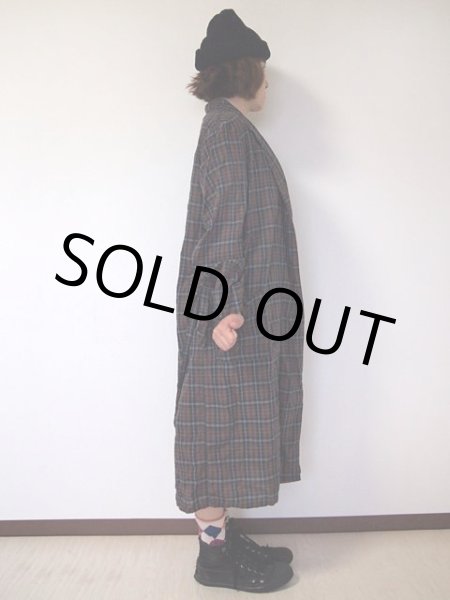 画像3: 1960s【TOWNCRAFT】チェックガウン (3)